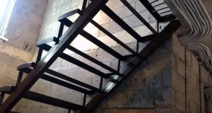 металлическая сварная лестница